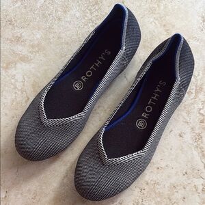 Rothy's Women's Gray and Blue Flats